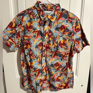 Men’s Goodfellow Short Sleeve Button Up Shirt